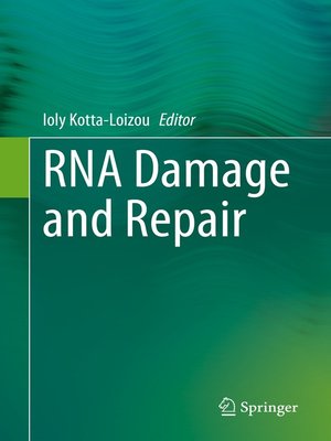 cover image of RNA Damage and Repair